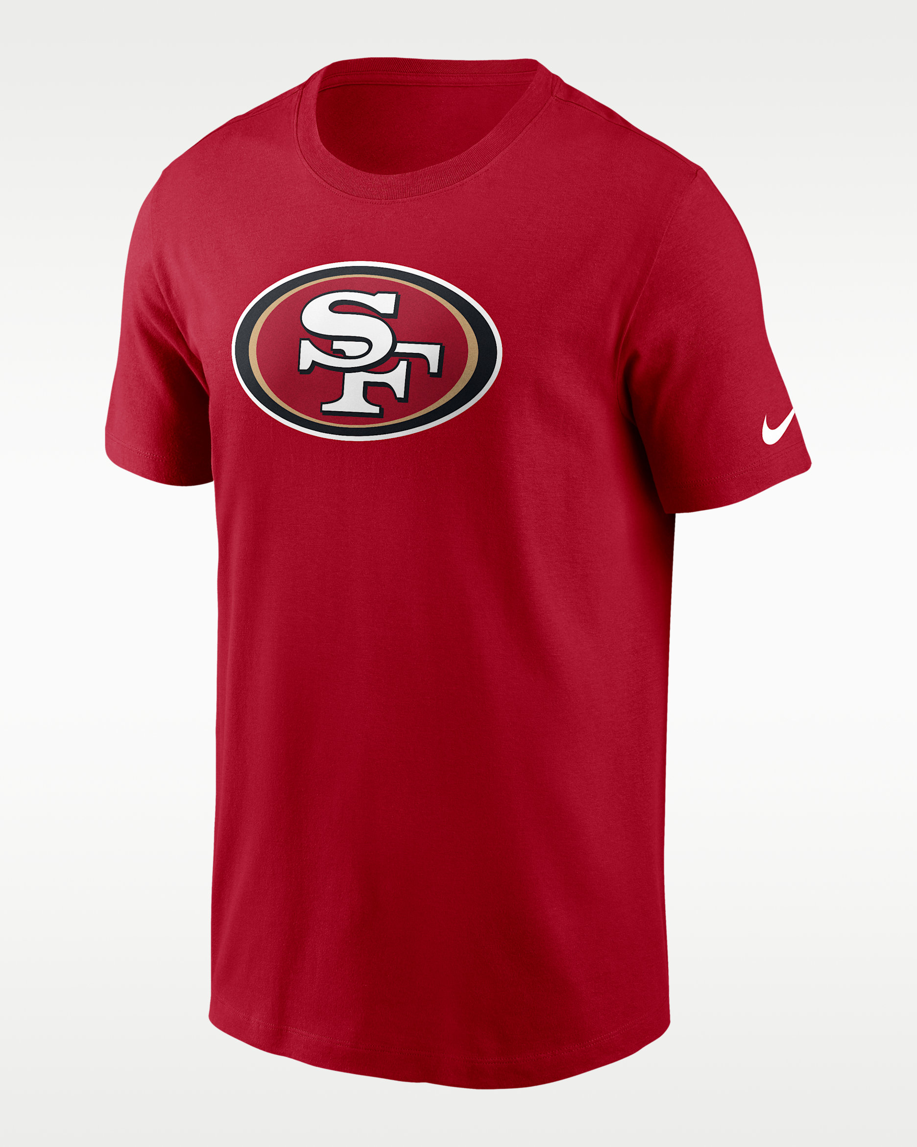 Nike RF Foundation Tシャツ 赤 San Francisco 49ers Logo Essential Men's Nike NFL T-Shirt. Nike.com